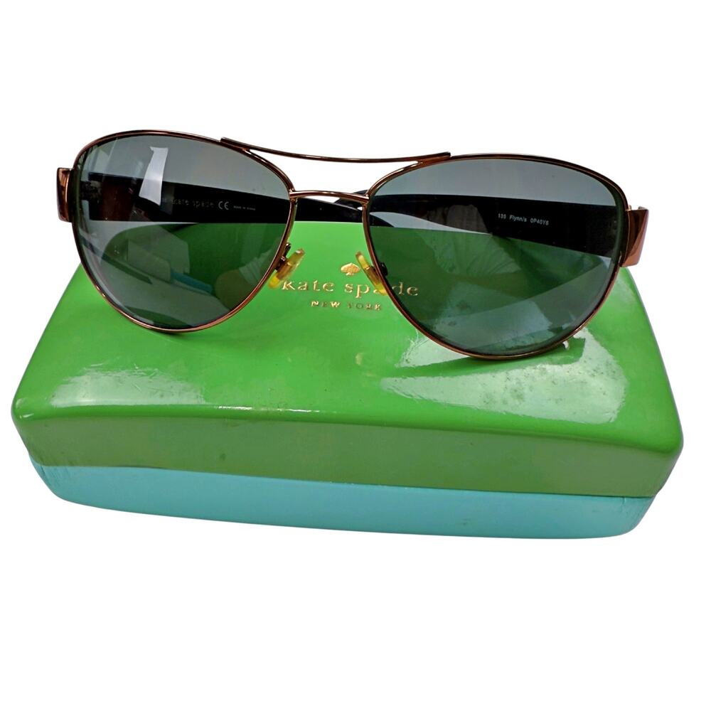 Kate Spade Flynn S OP40Y6 135 Eyeglasses Frame and Case Leopard Print
